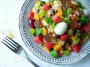 杂粮水果沙拉的做法