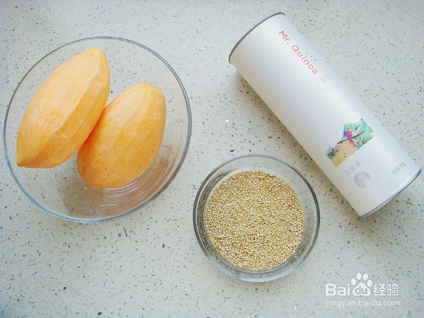 藜麦蜜薯粥的做法