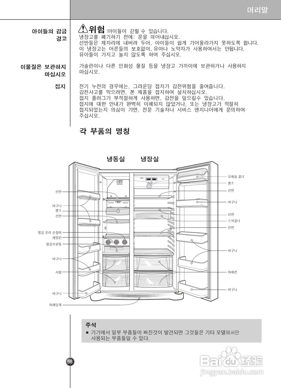 LG GR-B2074FBC电冰箱使用说明书:[6]