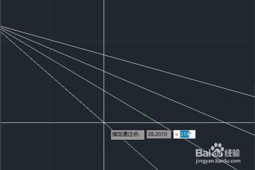 cad2020裡的輔助線如何畫