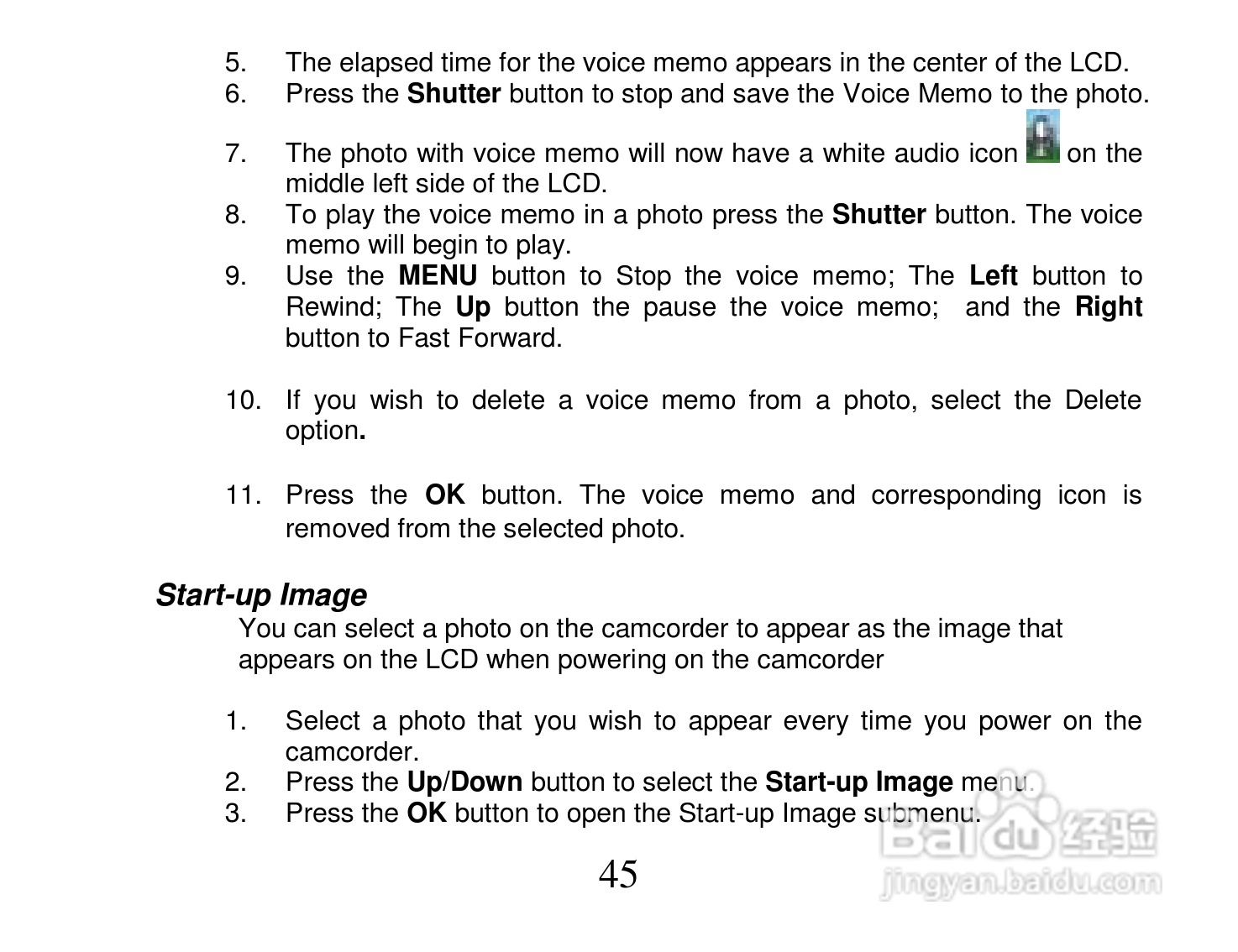 Vivitar DVR 518摄像机使用说明书:[5]
