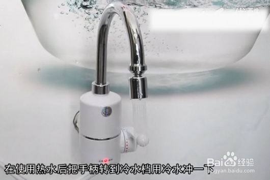 {加热水龙头好不好}电热水龙头安装注意事项