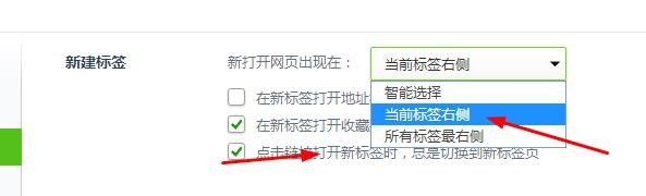 教你如何使用360浏览器Se8版之标签设置