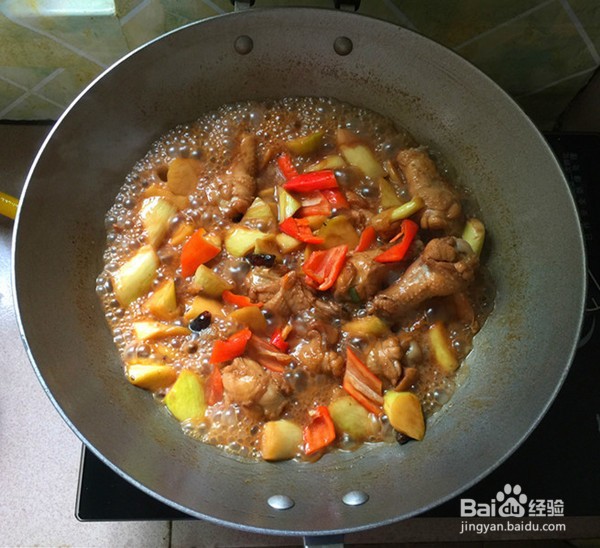 水笋烧鸡翅根的做法