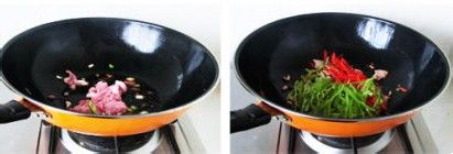 颠覆传统的野菜吃法——炒杂粮野菜