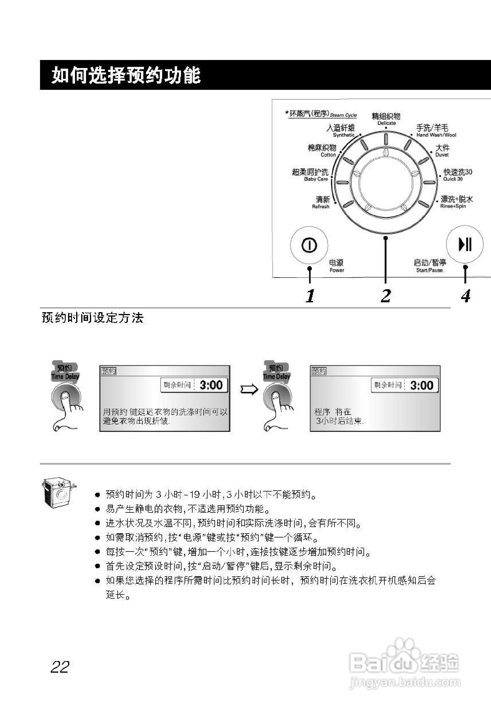 LG WD-A12208DM洗衣机使用说明书:[3]