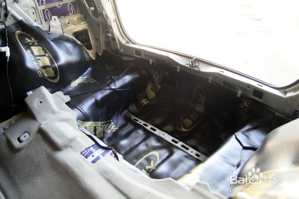 桂林型动车族分享——丰田逸致大能隔音工程