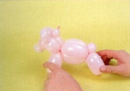 魔法气球造型教程系列之：[14]猪宝贝