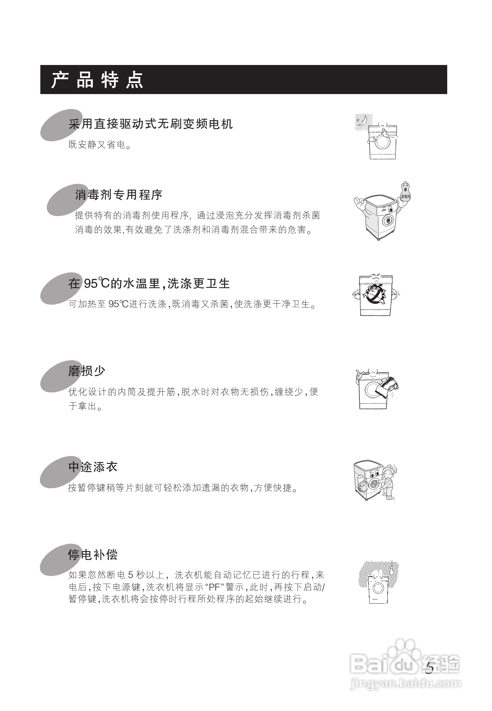 LG WD-N10345D洗衣机使用说明书:[1]