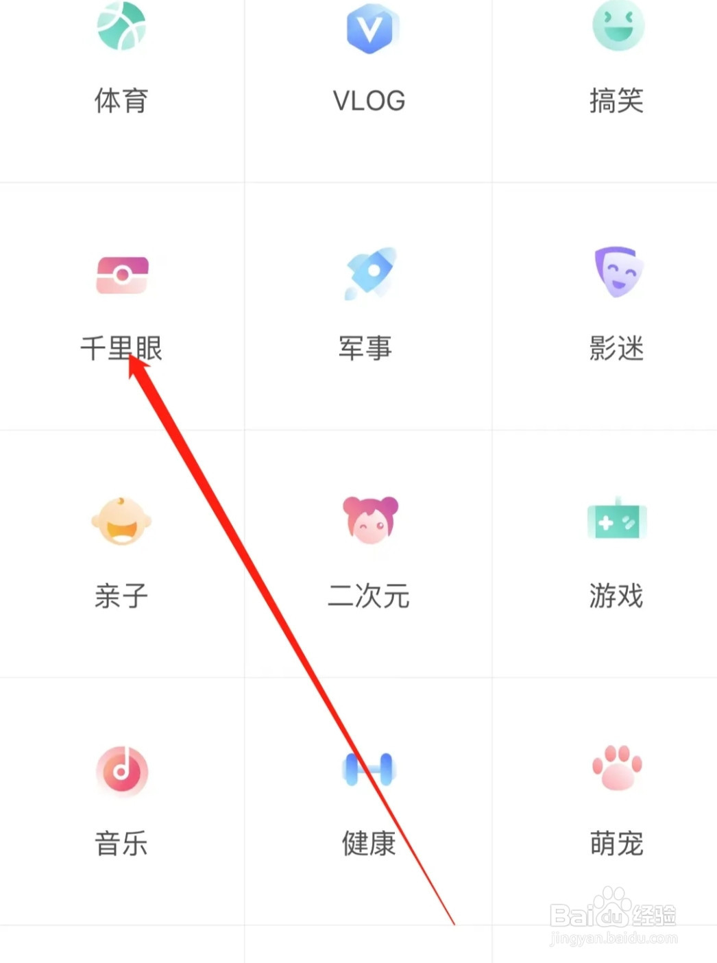 搜狐视频查看千里眼