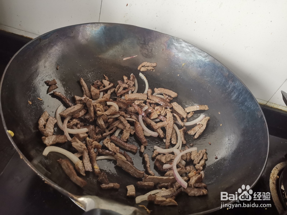 猪肉丝炒豇豆