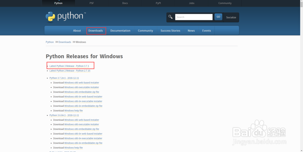 Windows下 Python 3 的安装