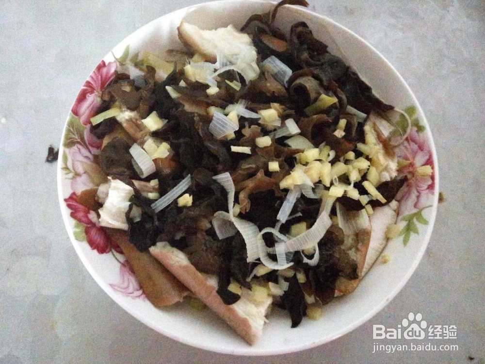 木耳蒸茄子自创