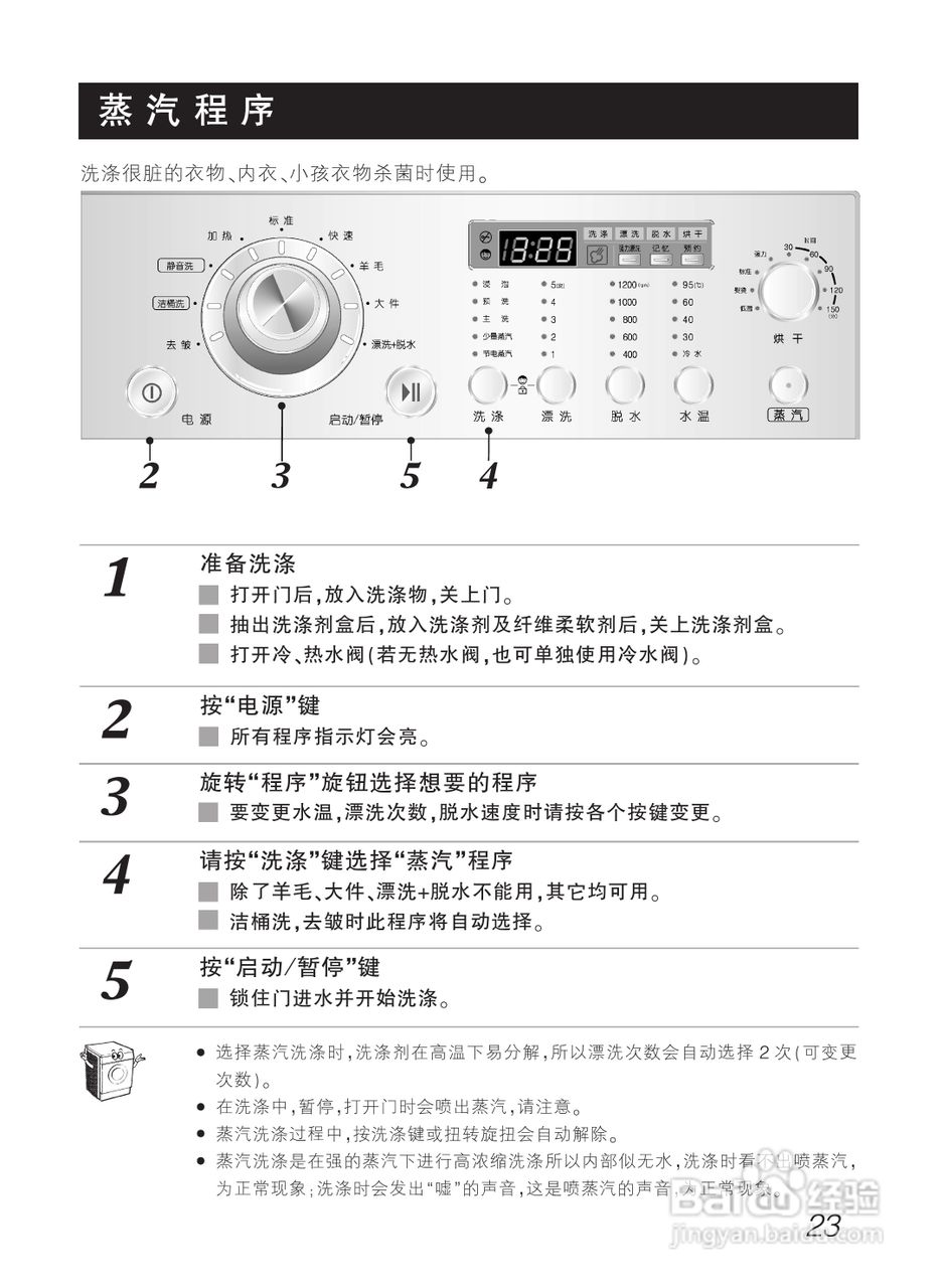 LG WD-12477RD洗衣机使用说明书:[3]