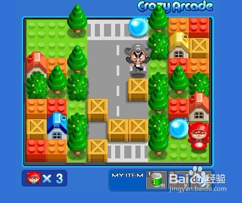 泡泡堂单机小游戏