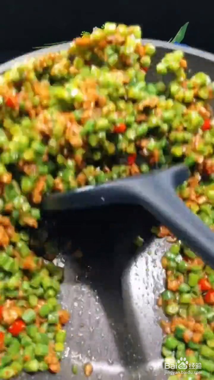 超级无敌下饭好吃的豆角炒肉末要怎样做