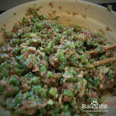 豆角腊肉馅做法