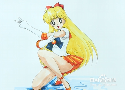 爱野美奈子怎么画