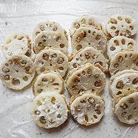 香炸藕盒的制作