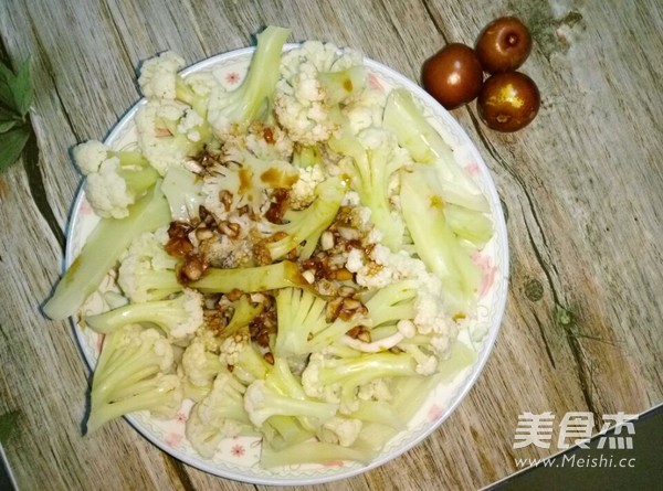 清爽花菜的做法