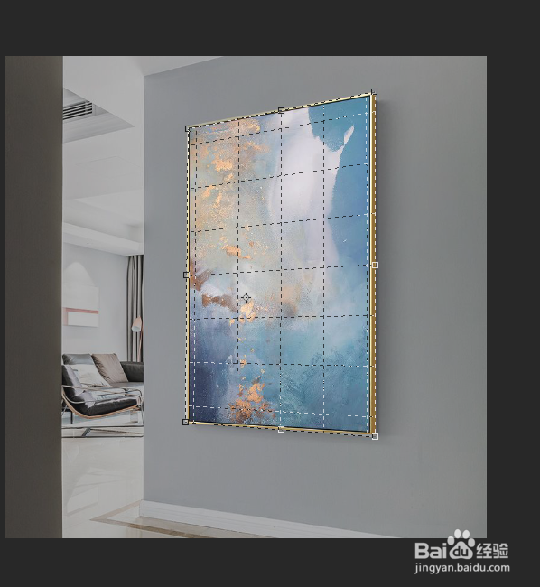 利用ps把照片摆正