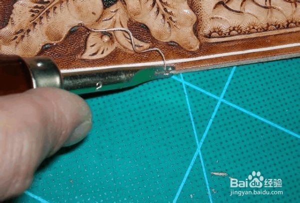 手工皮雕钥匙包DIY 爱包女有福啦!可扩展挎包!