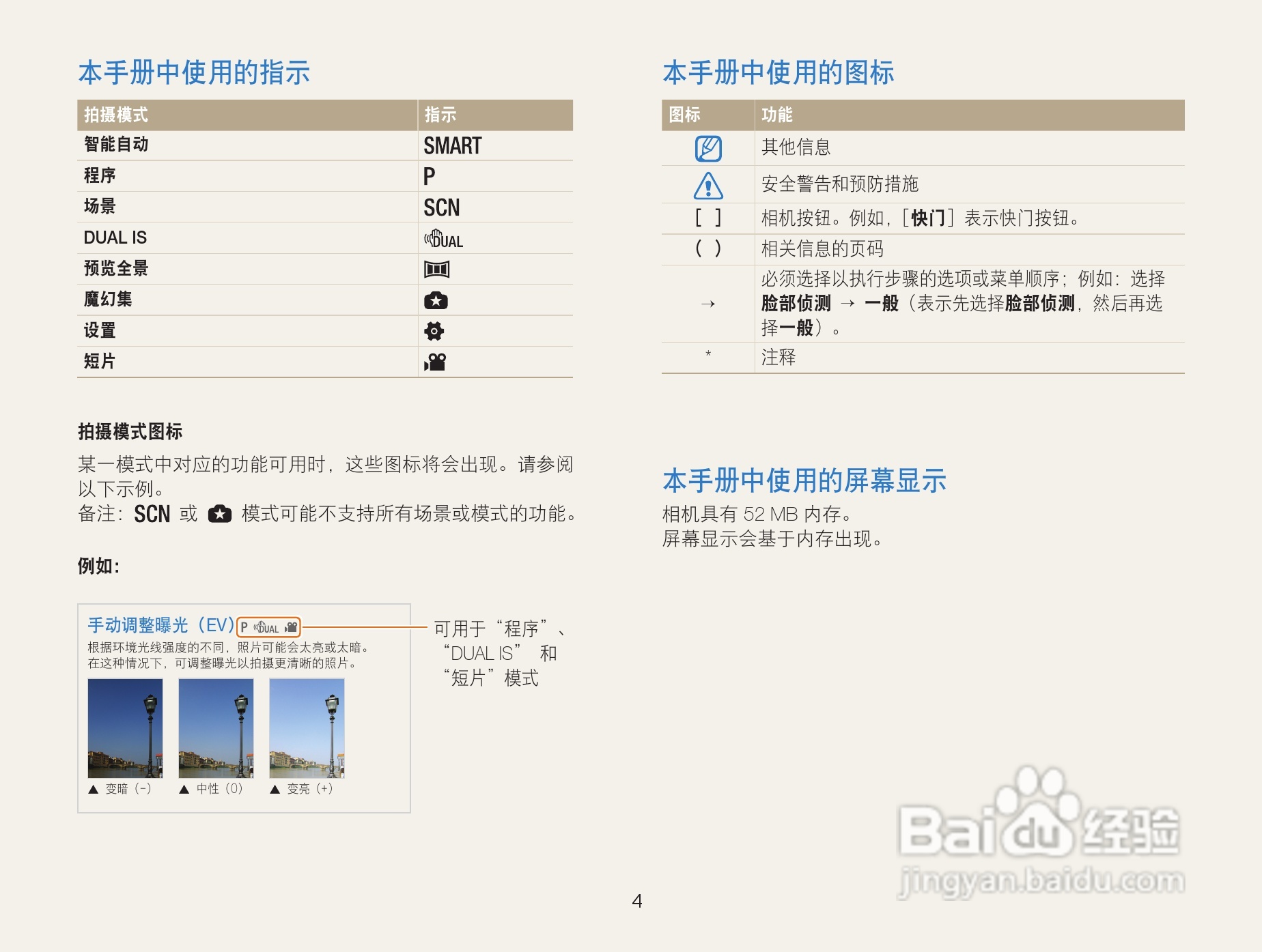 三星WB101数码相机说明书:[1]