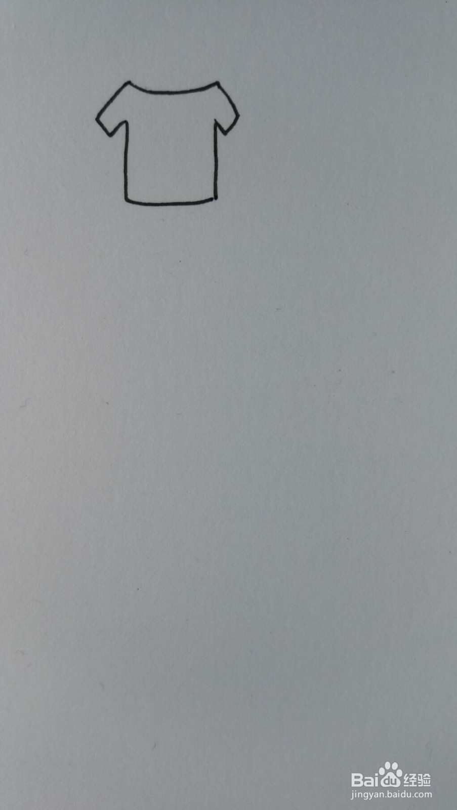 衣服的简笔画之画法二十一