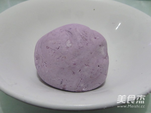 酒酿紫薯小汤圆