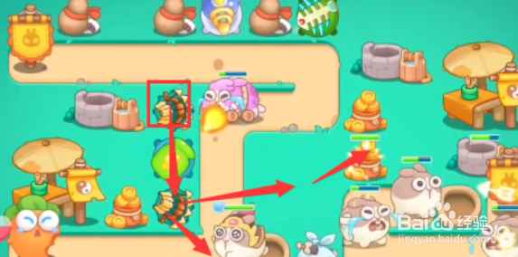 保卫萝卜4喜乐月饼节第6关攻略