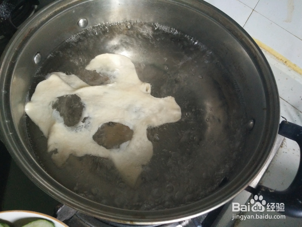 自制炸酱布条面