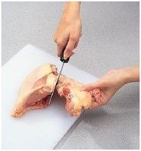 怎样把整鸡拆成许多块