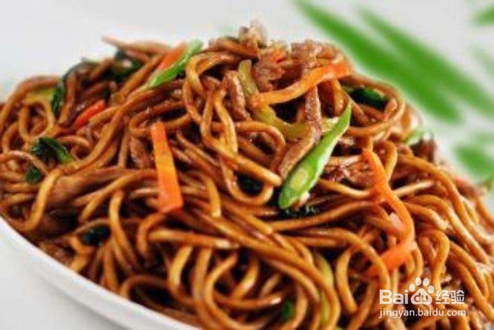 家常炒面的制作方法