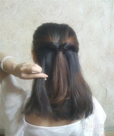 简单易学的发型自己扎