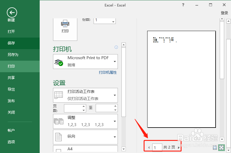 在Excel中分别打印汇总数据