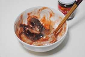 美食香烤鱿鱼金针卷卷的做法