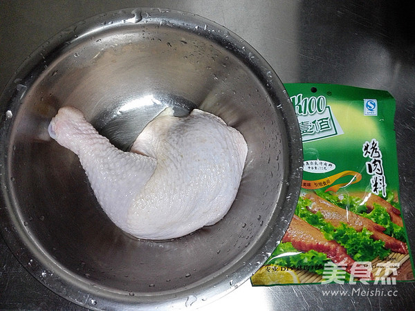 奥尔良烤鸡腿卷