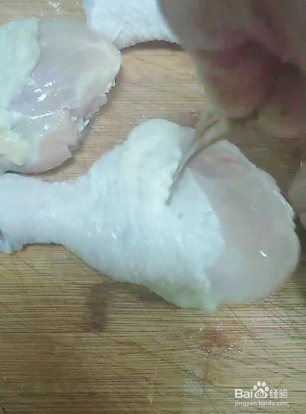 纸上烤鸡腿做法