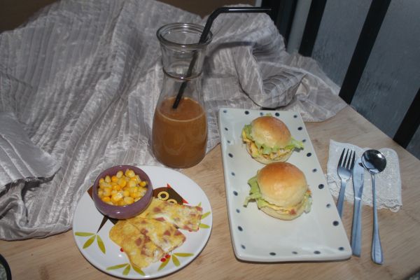 淡奶油迷你面包