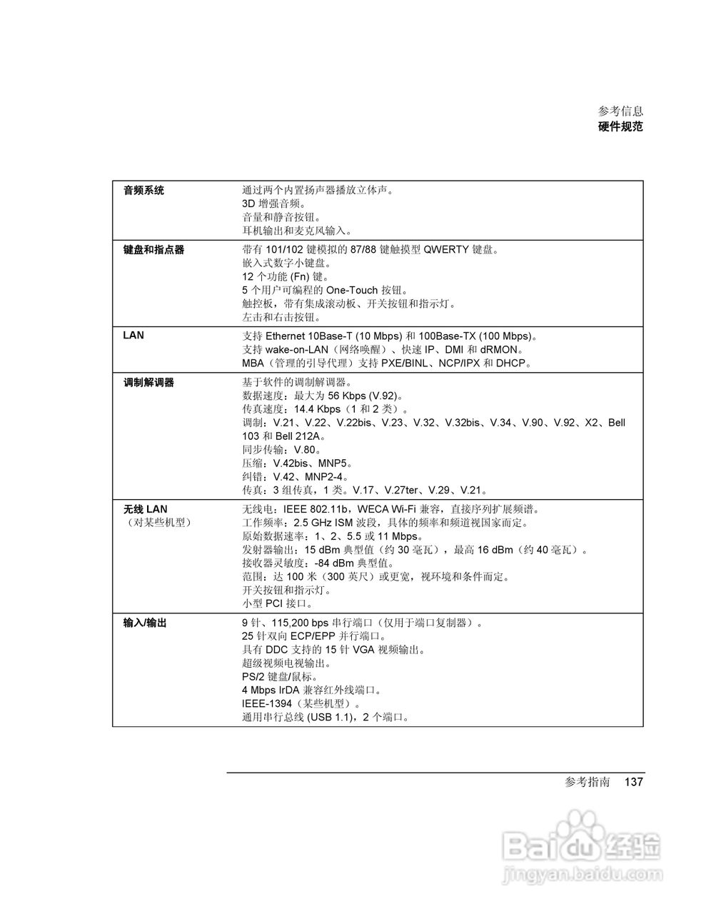 HP笔记本 Pavilion ze5100说明书:[14]