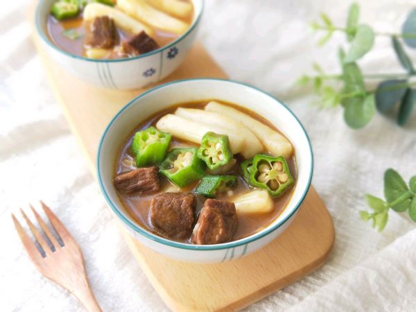 牛肉沙茶煨年糕(冬季你需要的暖与香)