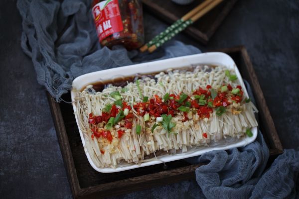 蒜蓉粉丝金针菇