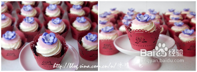 蟠桃献寿迎千寿--贺寿蛋糕&奶油翻糖杯子蛋糕