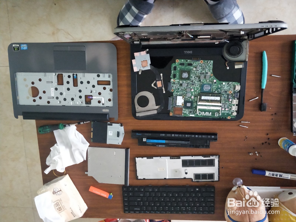 dell 灵越 5421拆机清灰教程