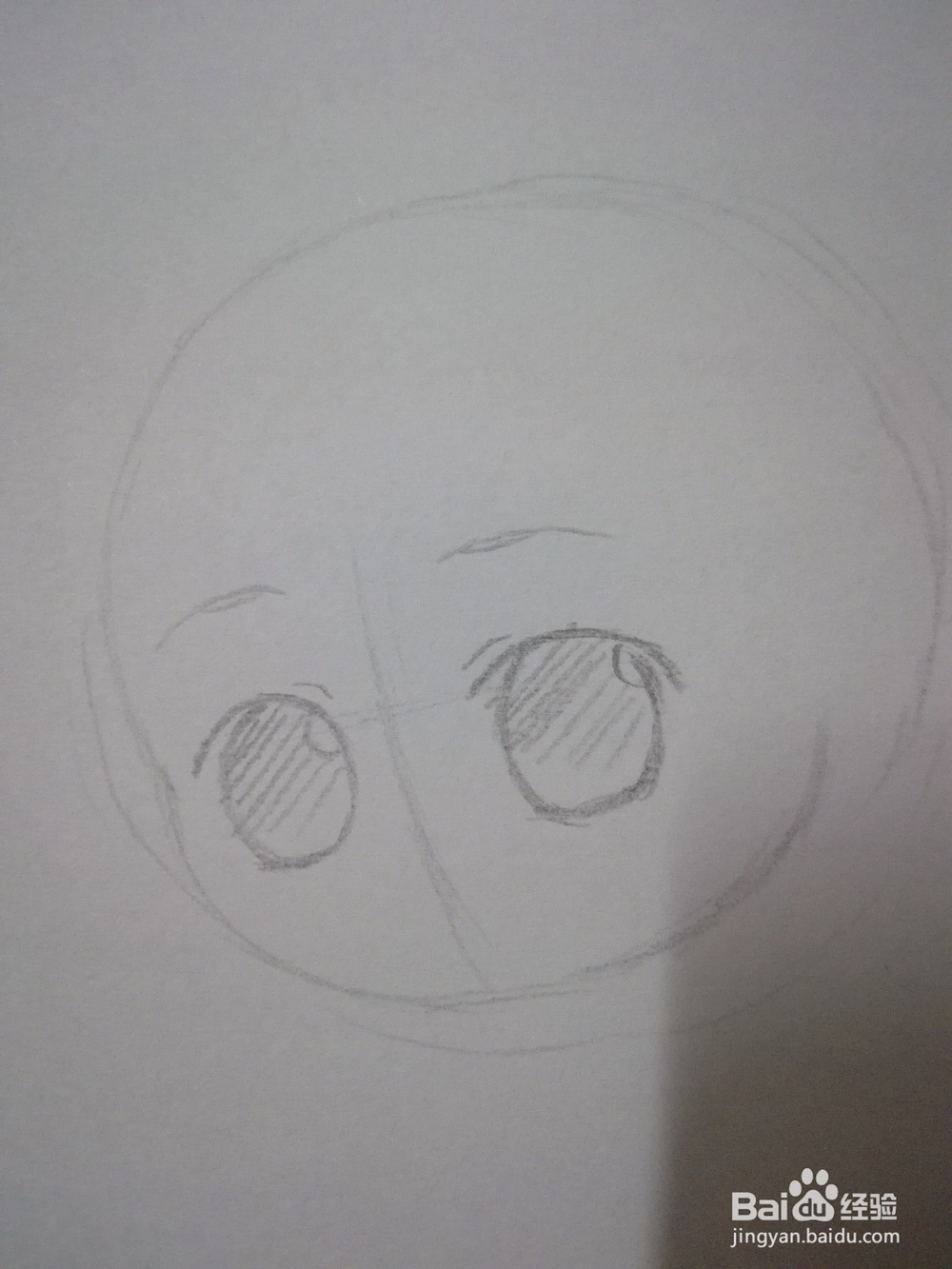 怎么画半侧面动漫人物头部和五官线稿