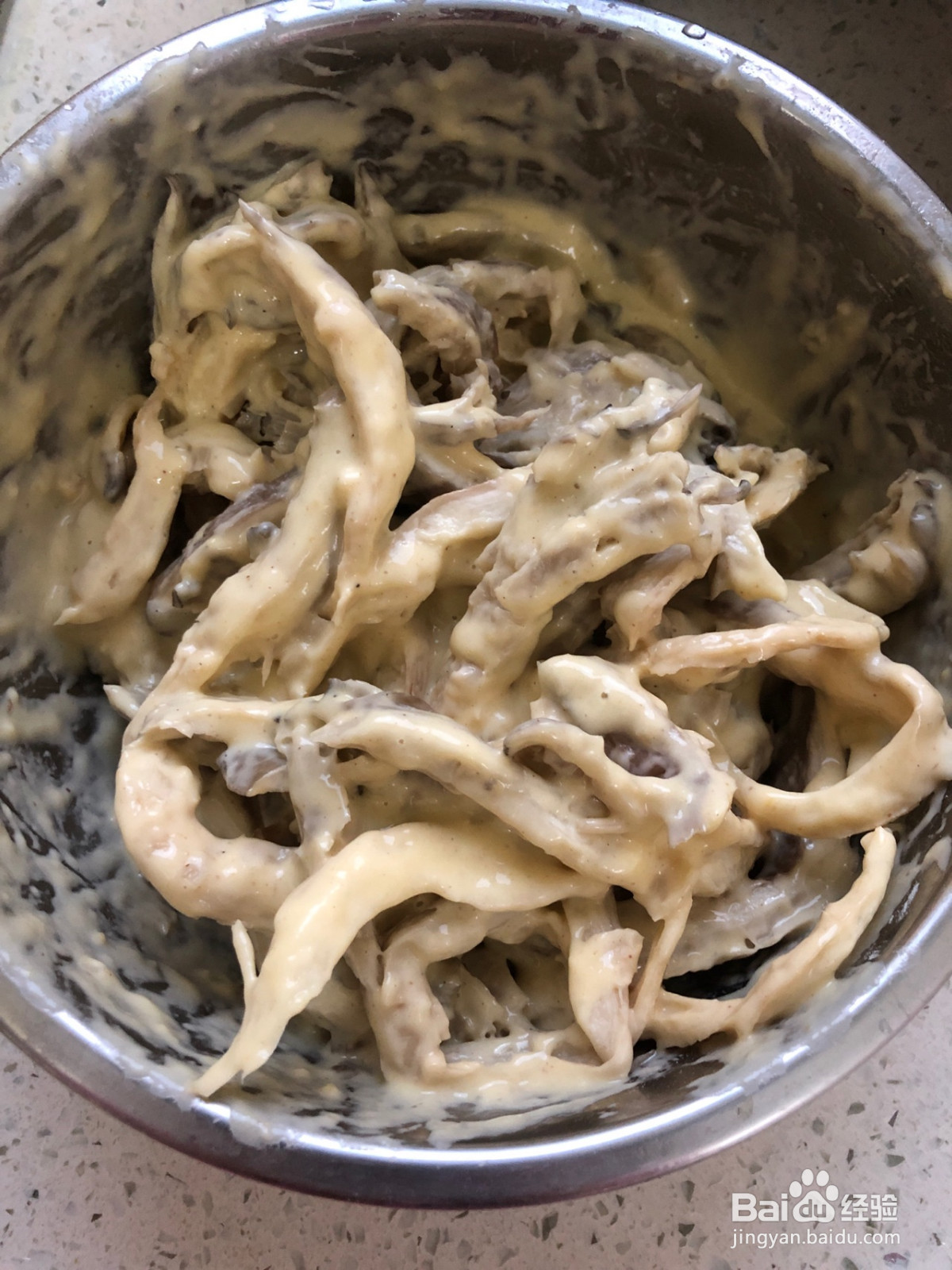 炸蘑菇的做法