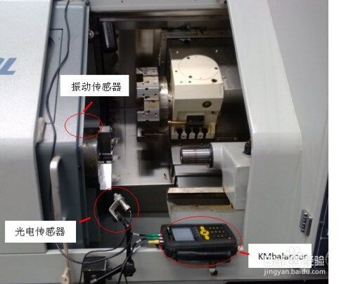 KMbalancerII动平衡校正仪对发电机不平衡的测试