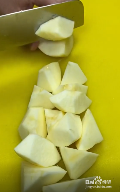 如何制作拔丝苹果