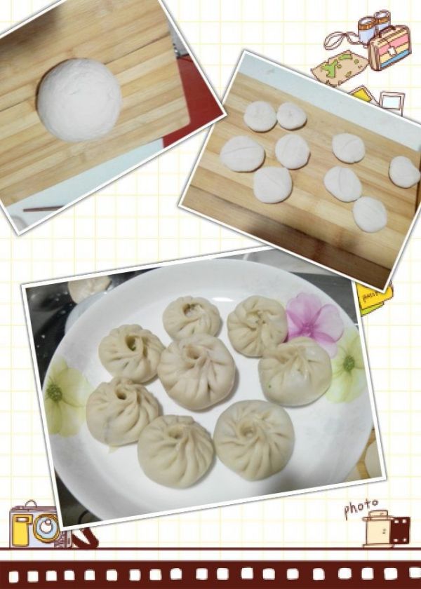 香菇白菜猪肉包