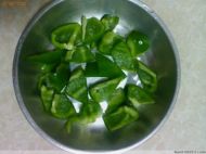 青椒炒花蛤的做法